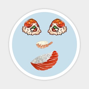 Sushi face Magnet